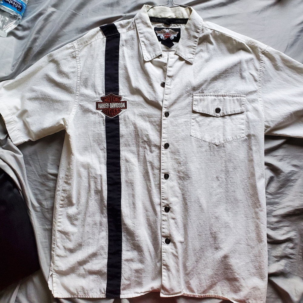 Harley Davidson Button Shirt
